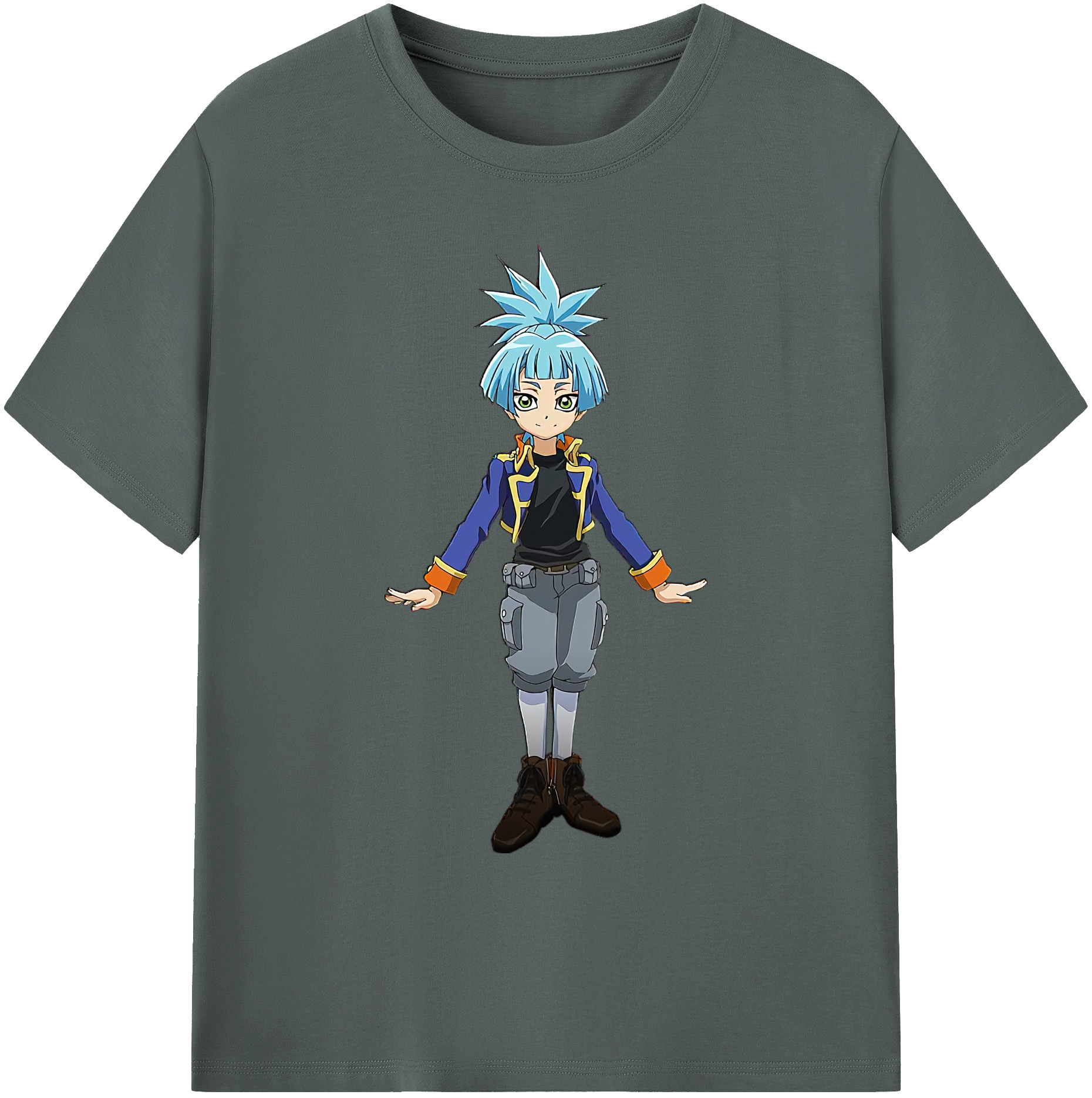 （画像用） 遊☆戯☆王 Yu-Gi-Oh! 綿100％ メンズ半袖Tシャツ｜肌触りやわらか＆通気性